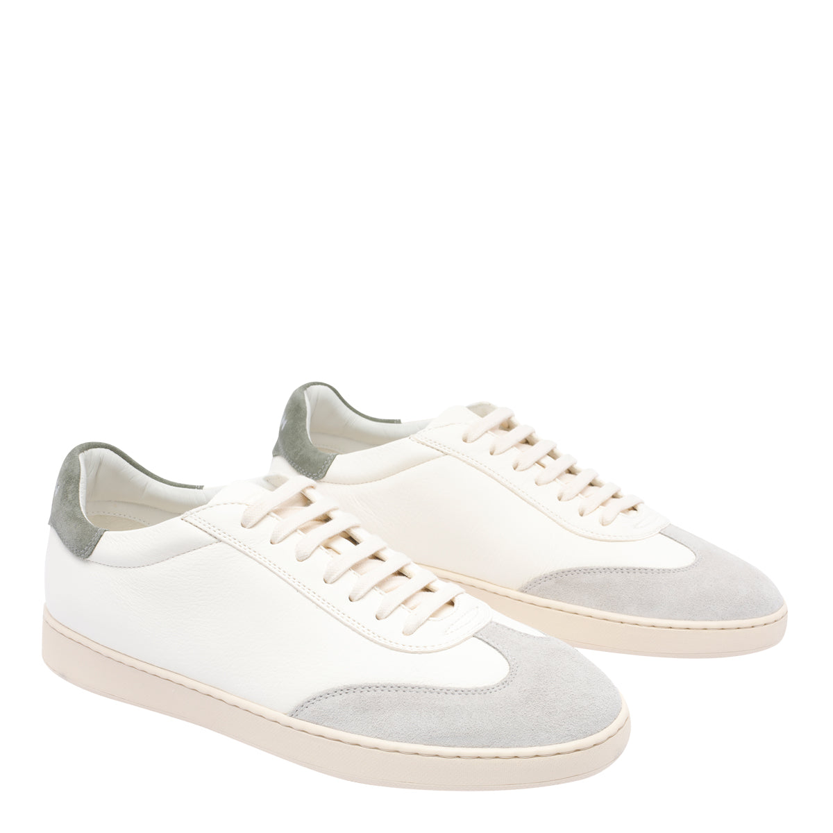 Stuart Weitzman Sneakers White Deer Leather/rubber Sole