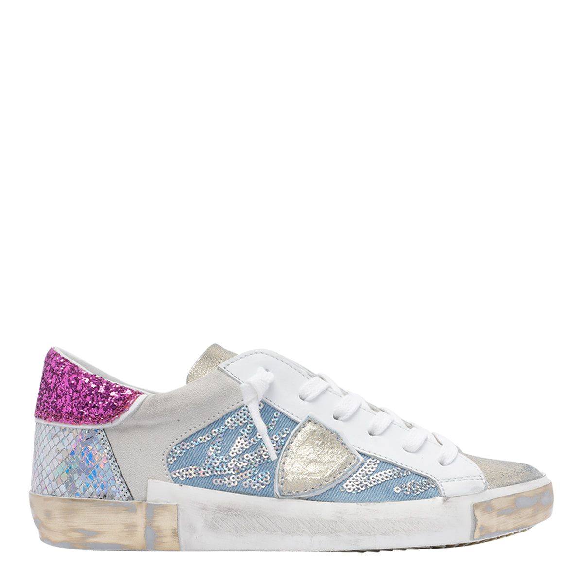 Philippe Model Sneakers Silver