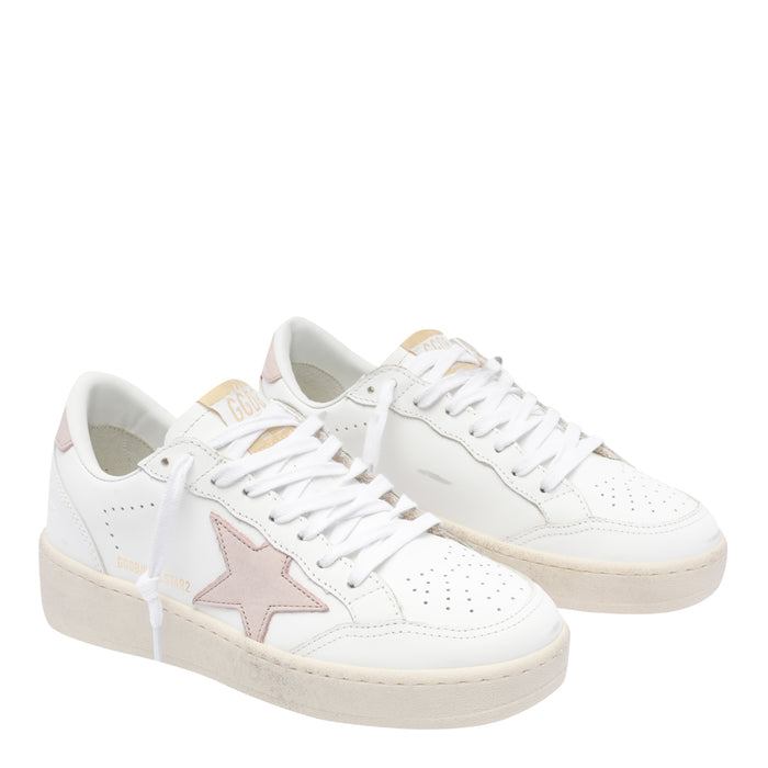 Golden Goose Sneakers White Calf Leather/rubber Sole