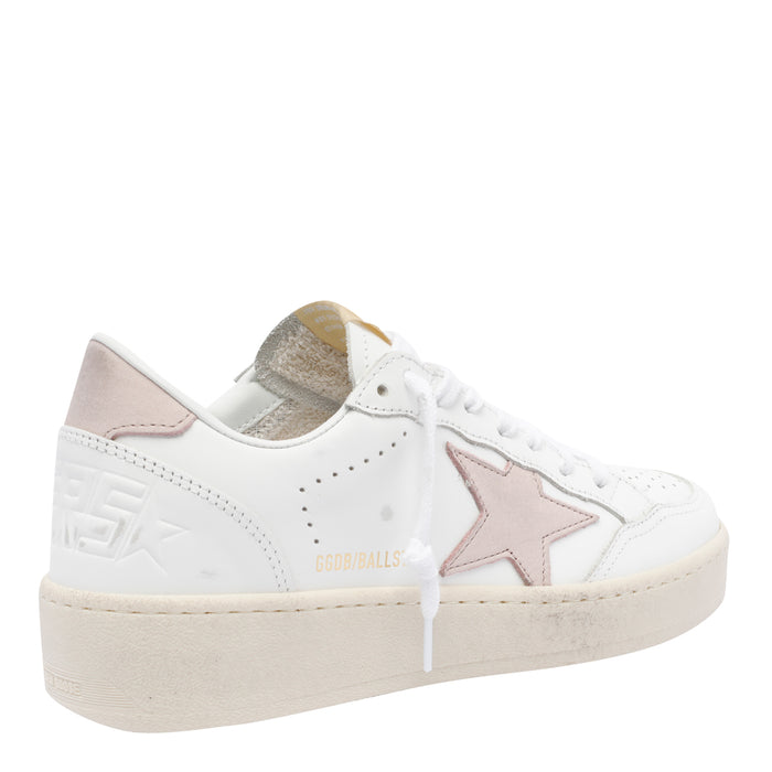 Golden Goose Sneakers White Calf Leather/rubber Sole