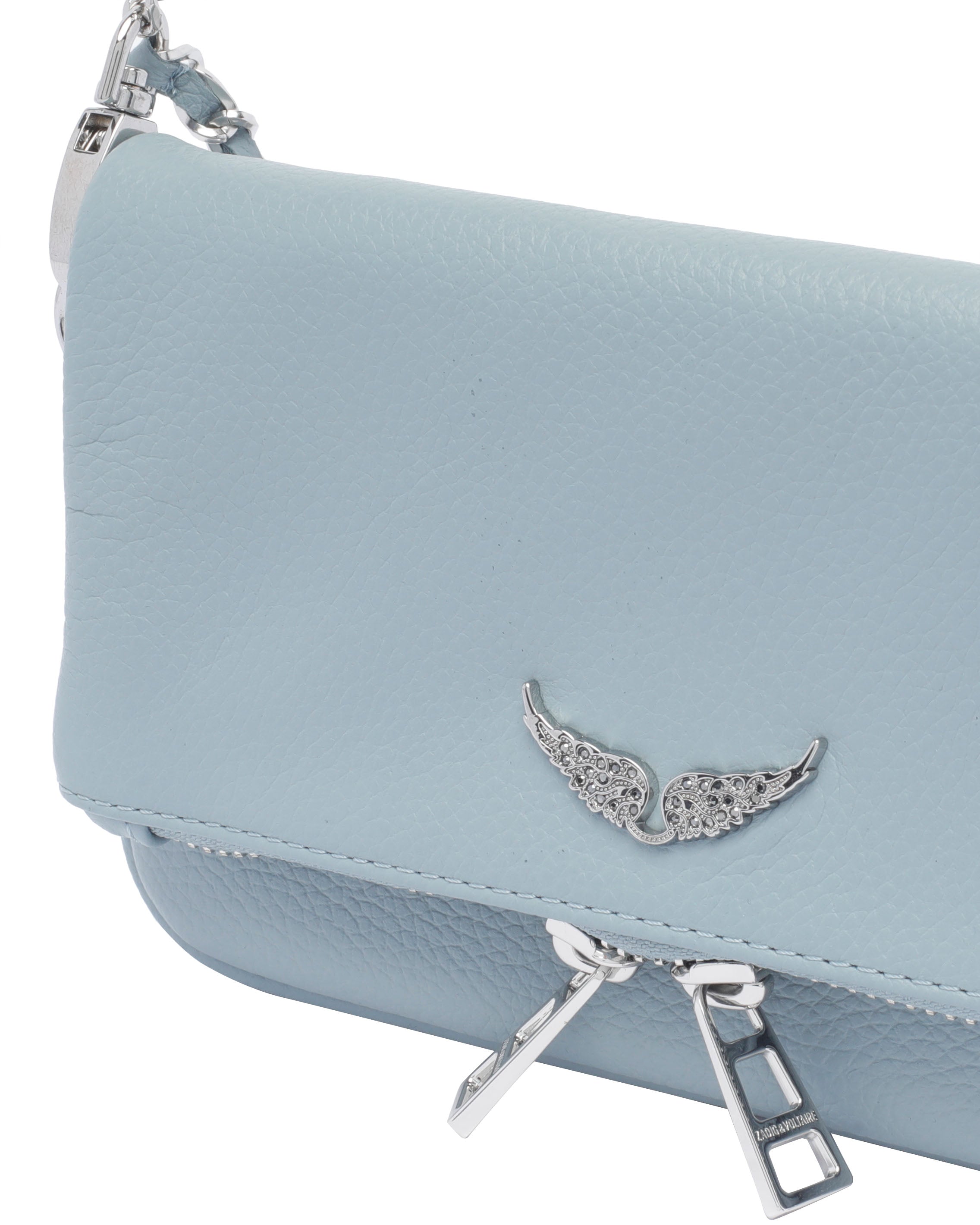 Zadig & Voltaire Bags Blue Calf Leather