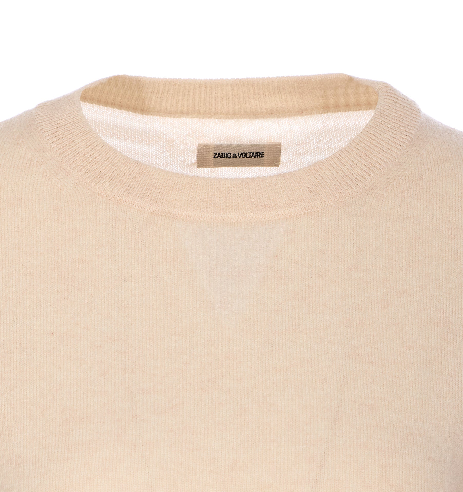Zadig & Voltaire Sweaters Beige Cashmere