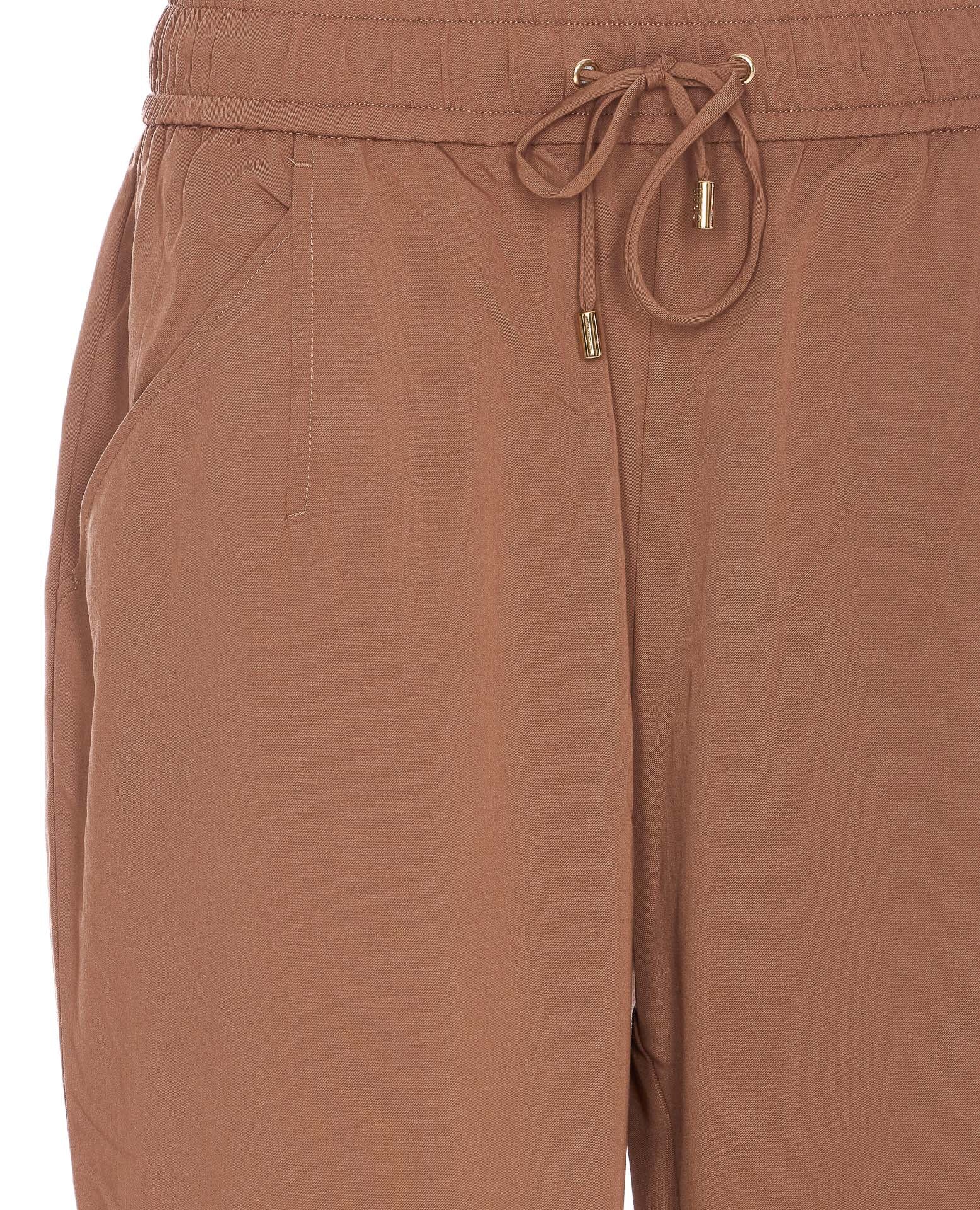 Liu Jo Trousers Brown Polyester