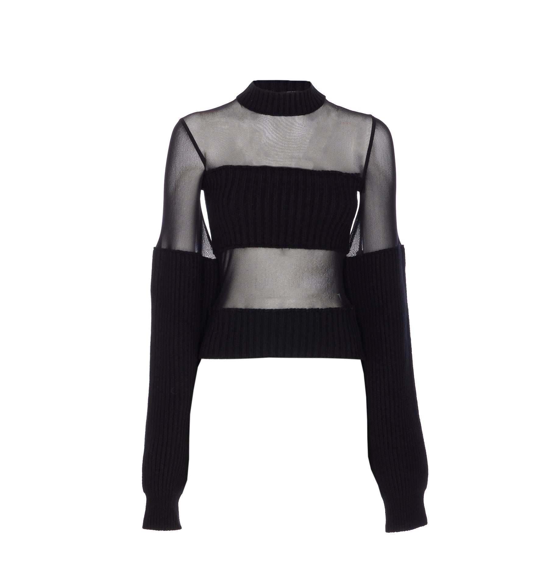 Jean Paul Gaultier Sweaters Black Virgin Wool