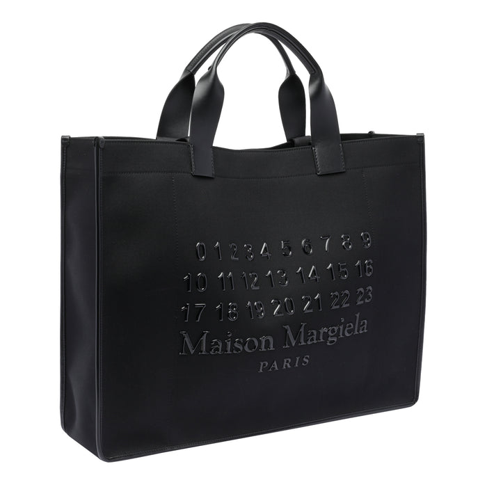 Maison Margiela Bags Black Polyester Cotton Calf Leather