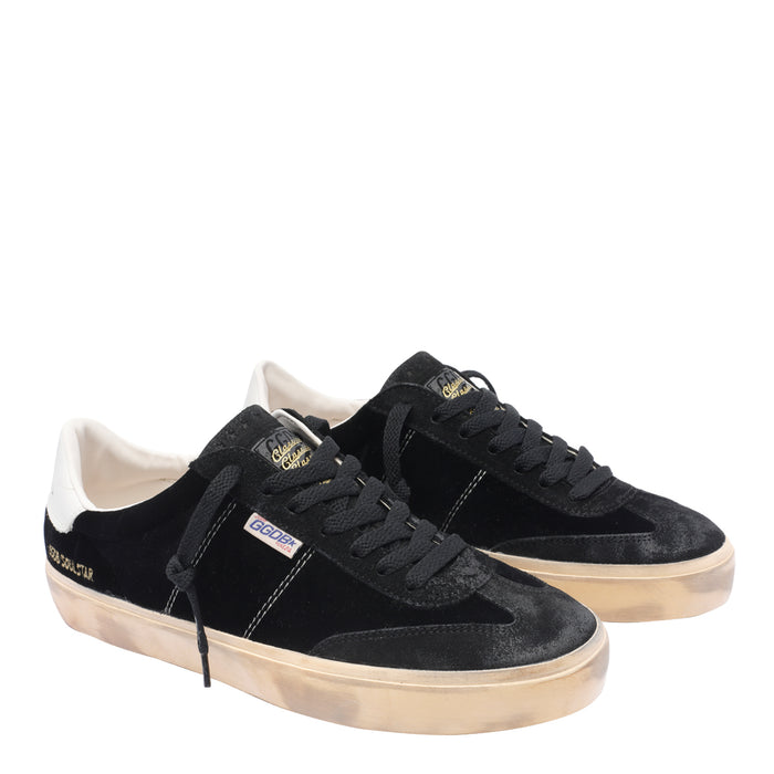 Golden Goose Sneakers Black Suede Leather/rubber Sole