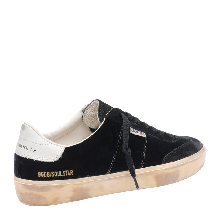 Golden Goose Sneakers Black Suede Leather/rubber Sole