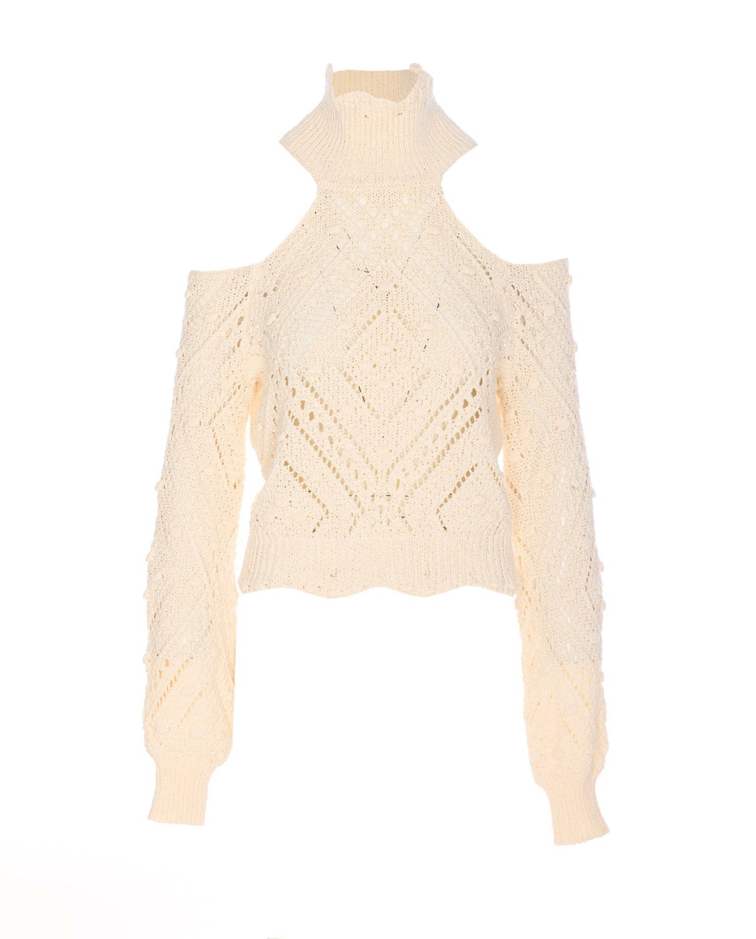 Twin-Set Sweaters White Cotton