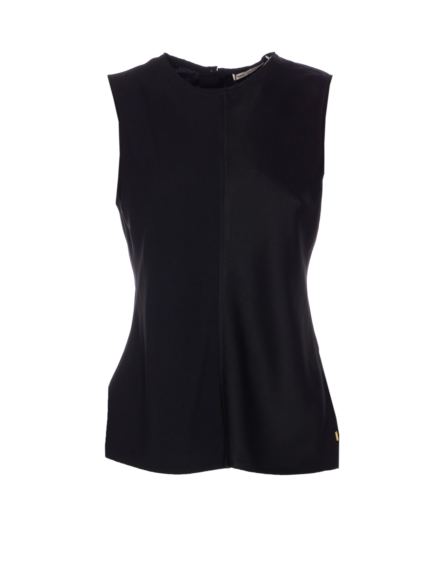 Ami Alexandre Matiussi Top Black Acetate