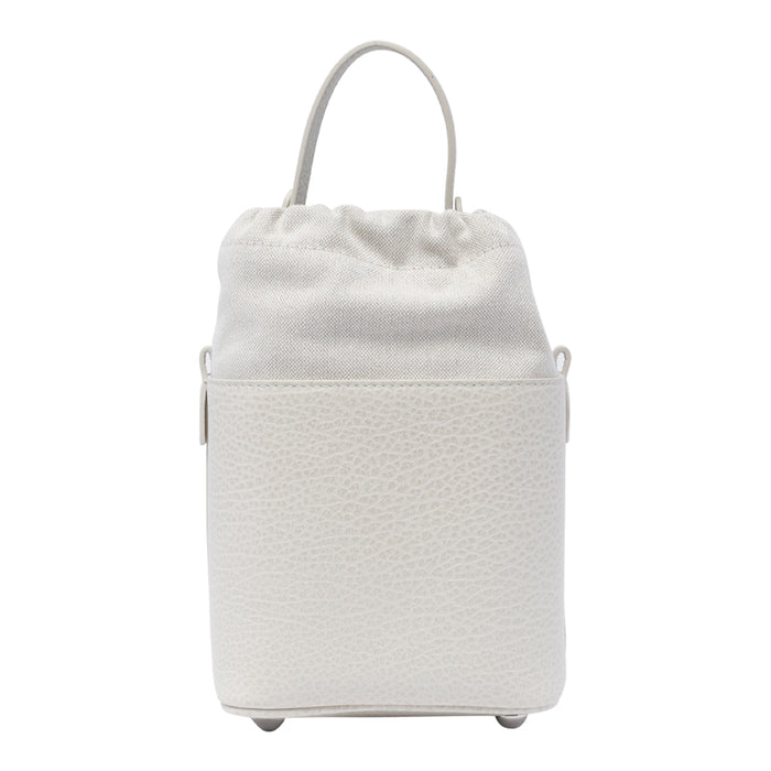 Maison Margiela Bags White Fabric Calf Leather