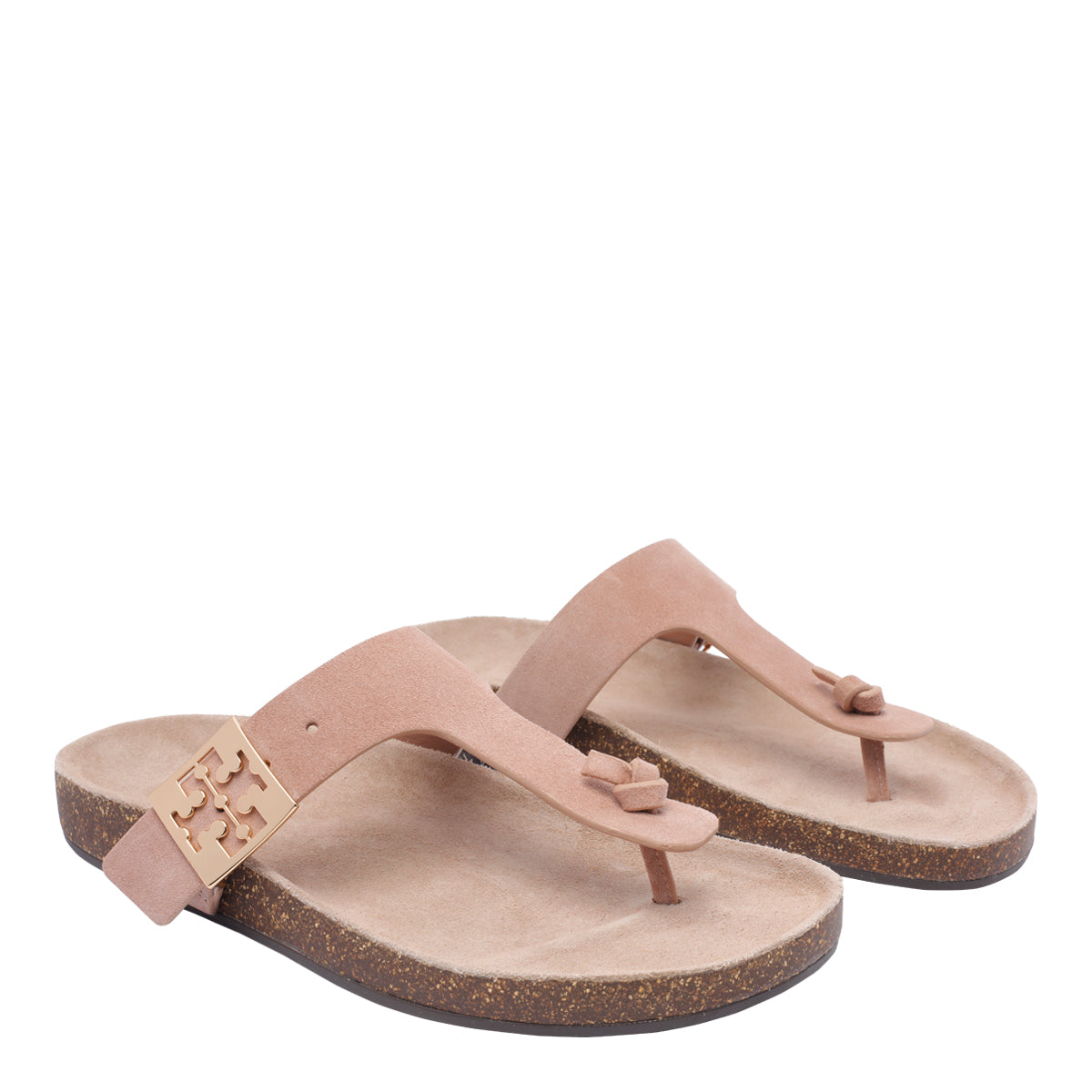 Tory Burch Sandals Pink Calf Leather/rubber Sole
