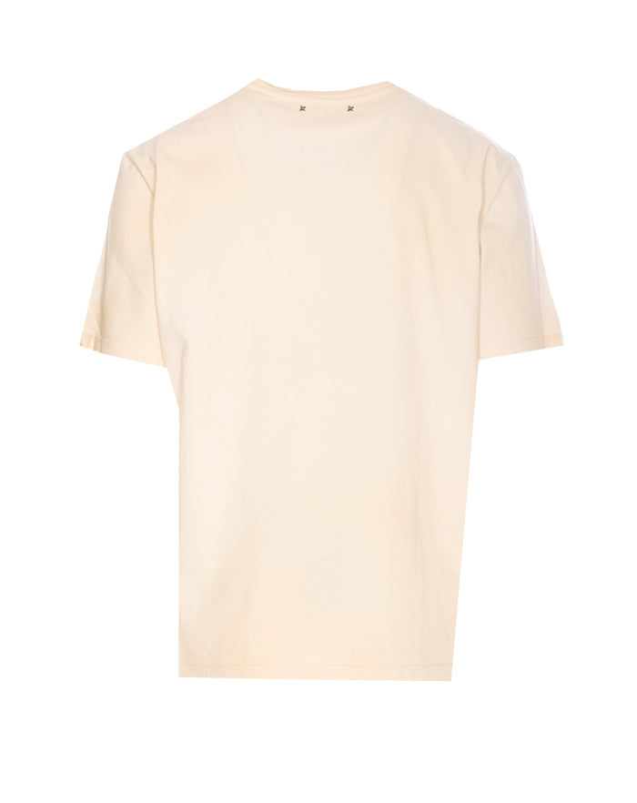 Golden Goose T-Shirts And Polos Beige Cotton