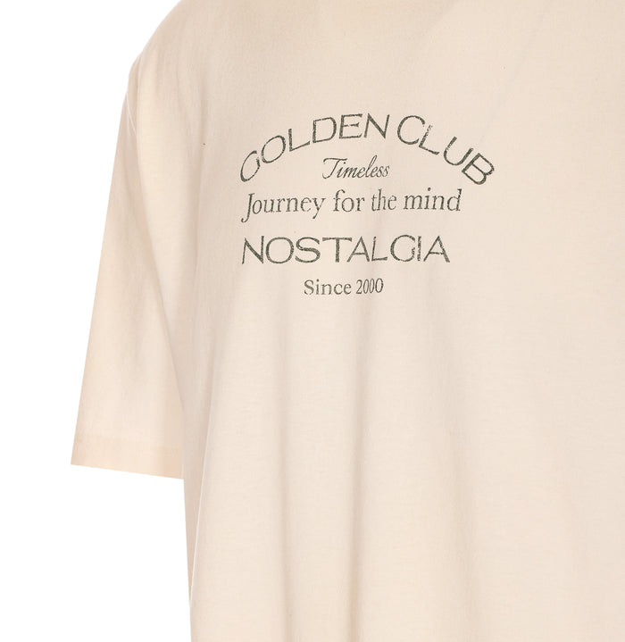 Golden Goose T-Shirts And Polos Beige Cotton