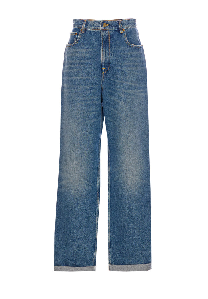 Golden Goose Jeans Blue Cotton