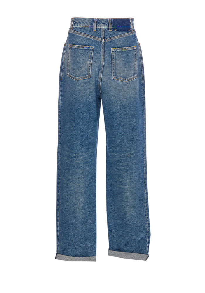 Golden Goose Jeans Blue Cotton