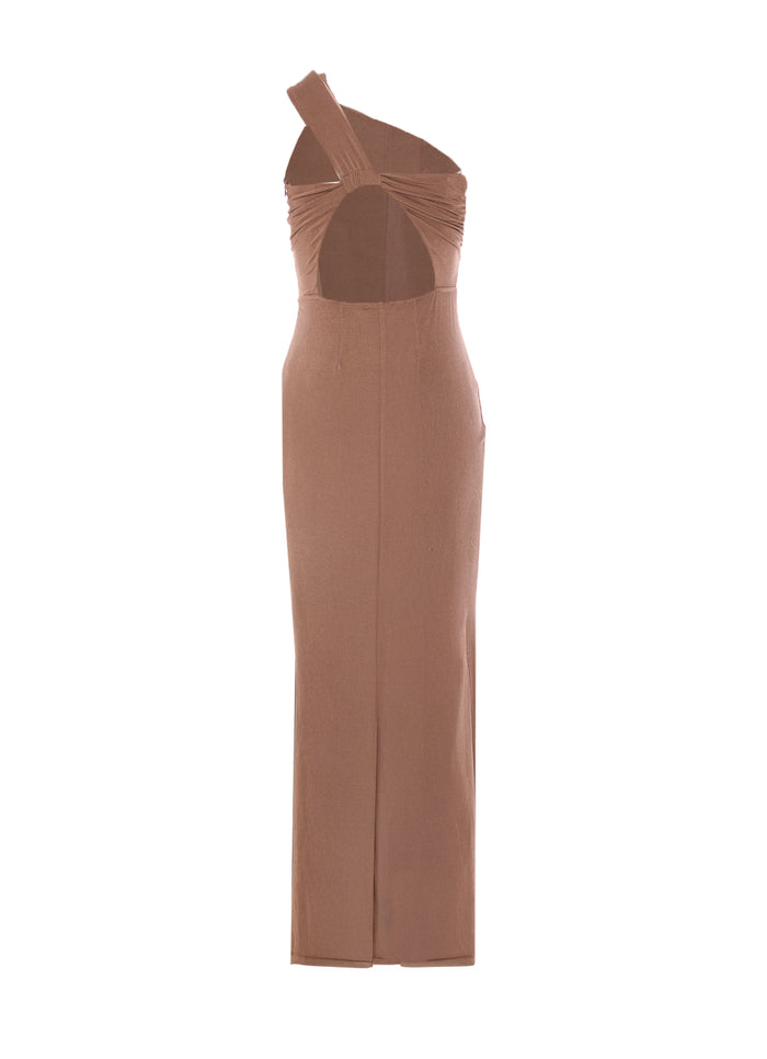 Eleh Dresses Brown Polyetster