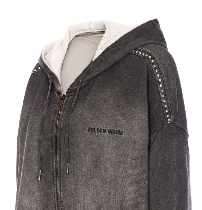 Golden Goose Jackets Grey Cotton