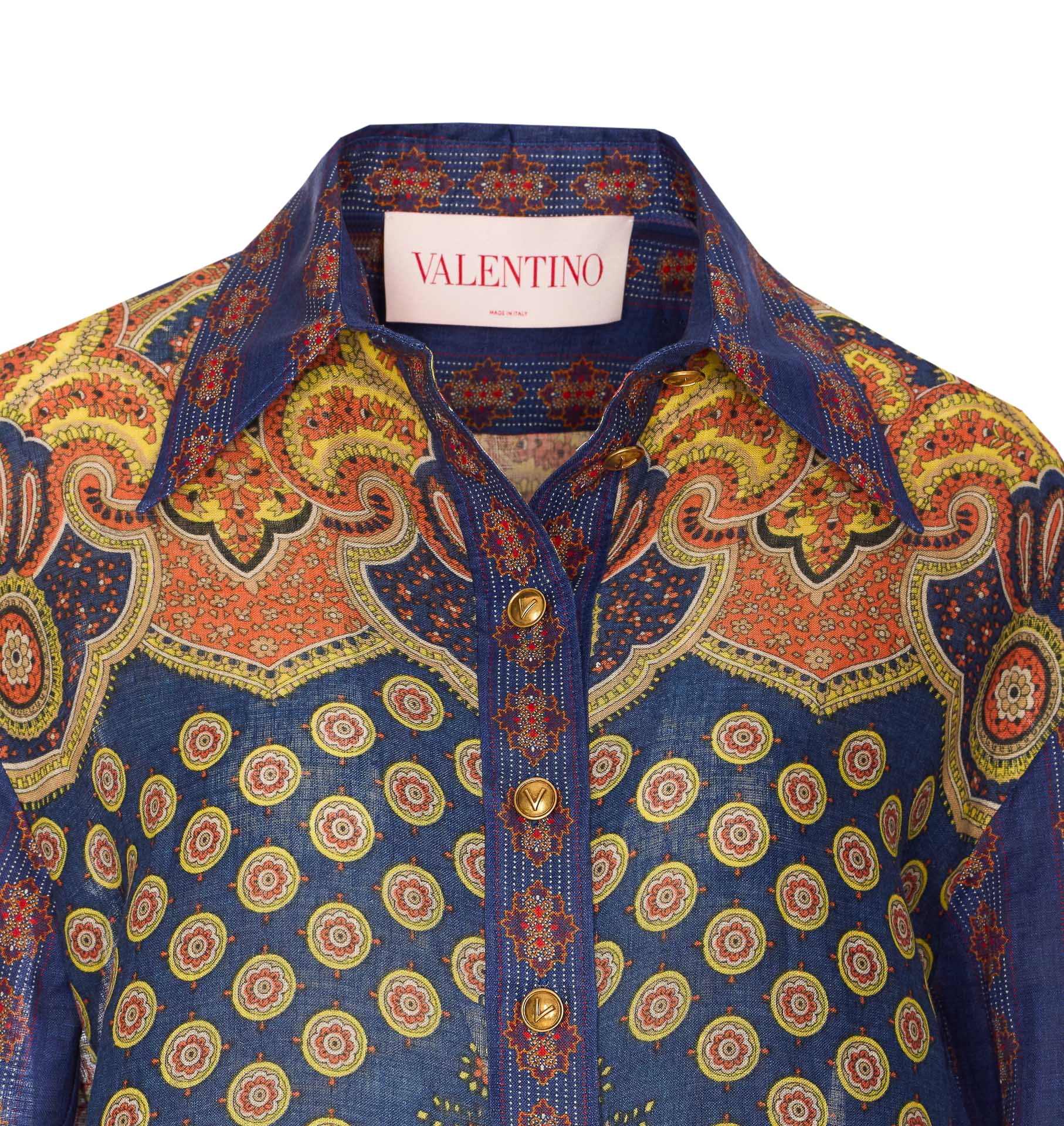 Valentino Garavani Shirts Multicolour Flax
