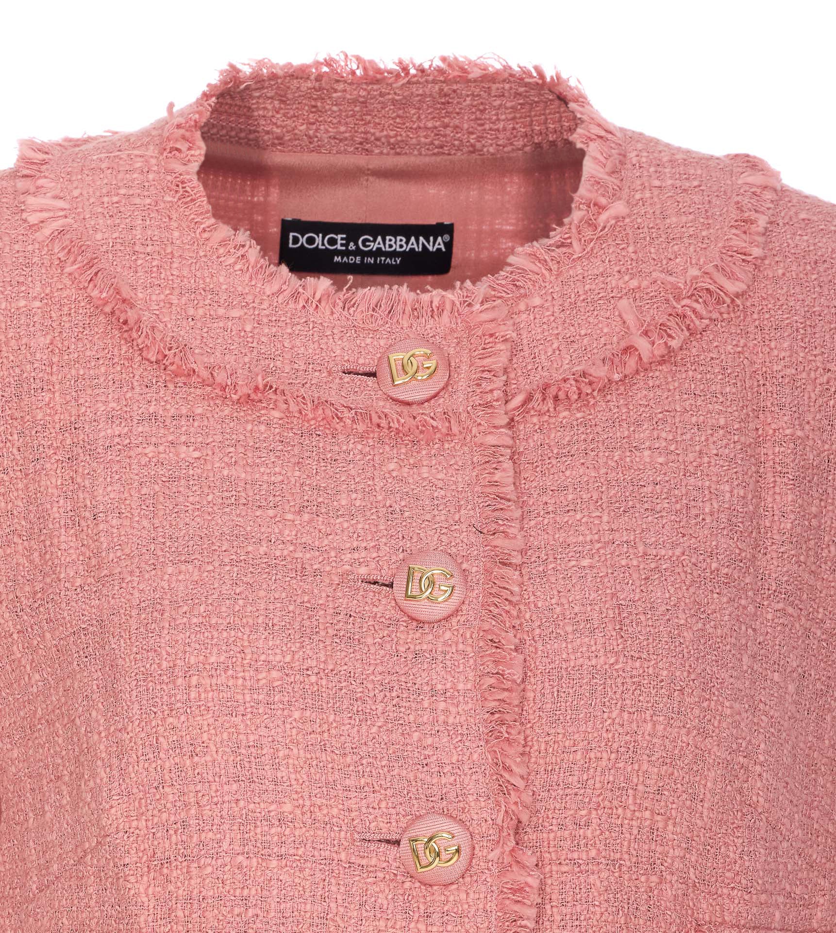 Dolce & Gabbana Jackets Pink Cotton