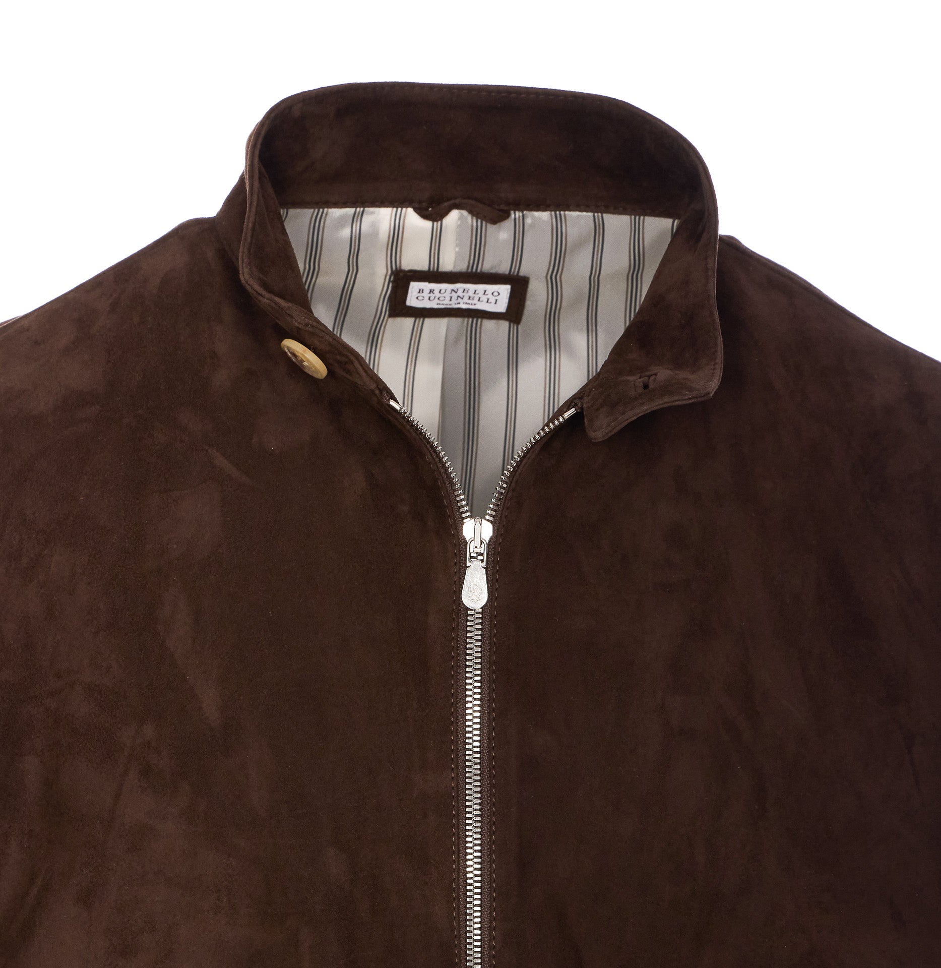 Brunello Cucinelli Jackets Brown Leather