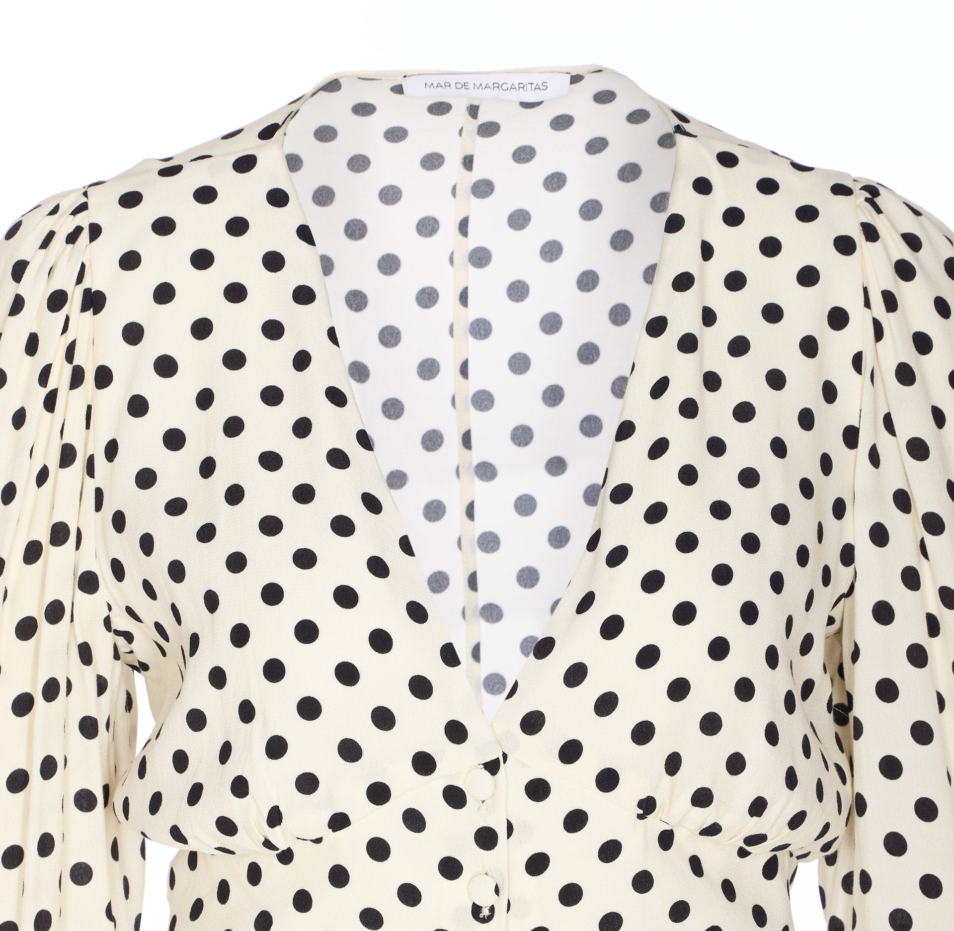 Mar De Margaritas Top White Viscose