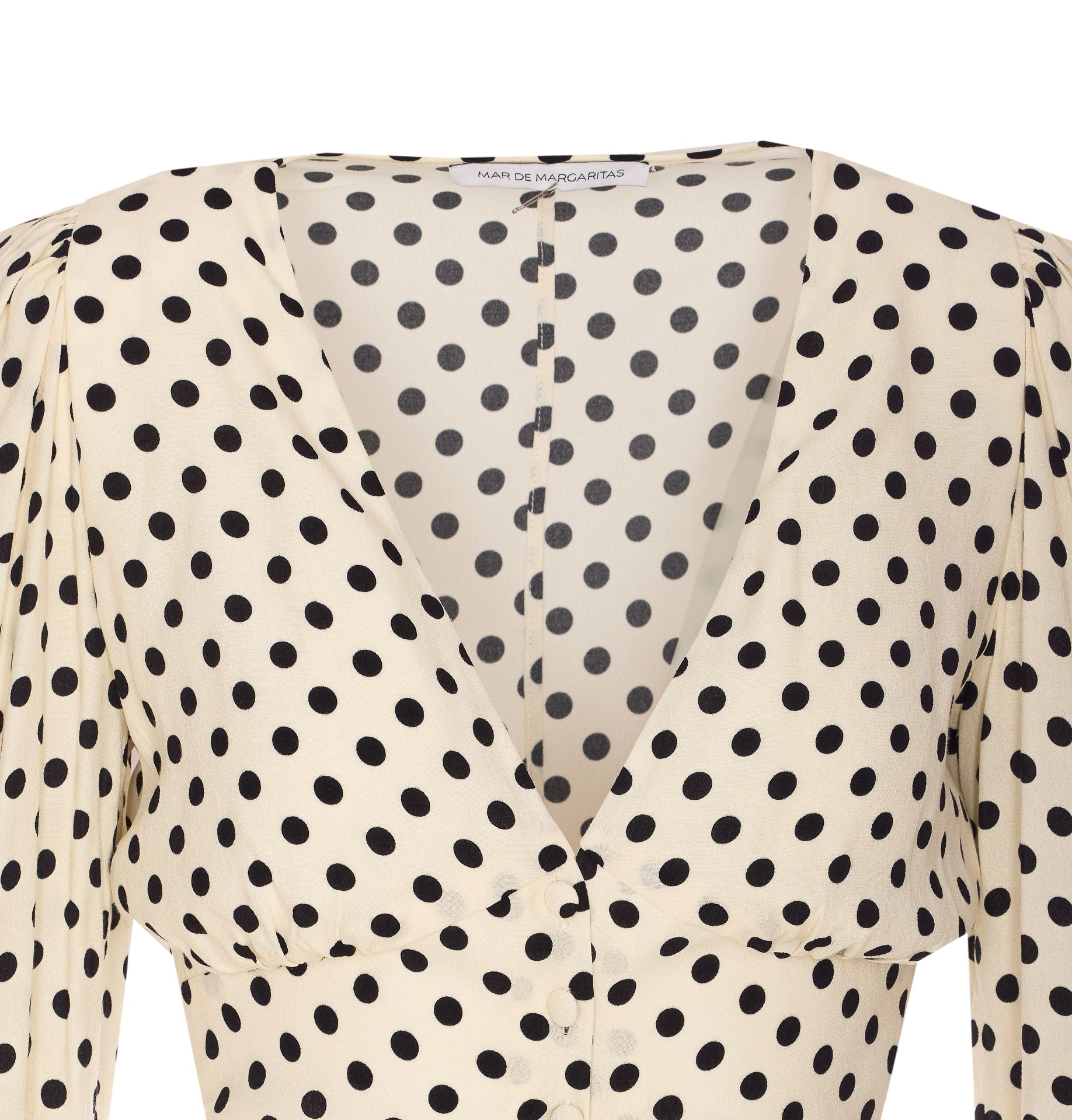 Mar De Margaritas Top White Viscose