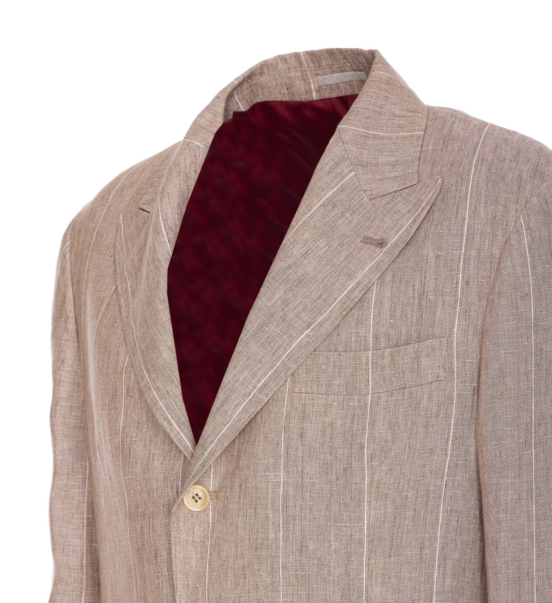 Brunello Cucinelli Jackets Beige Linen