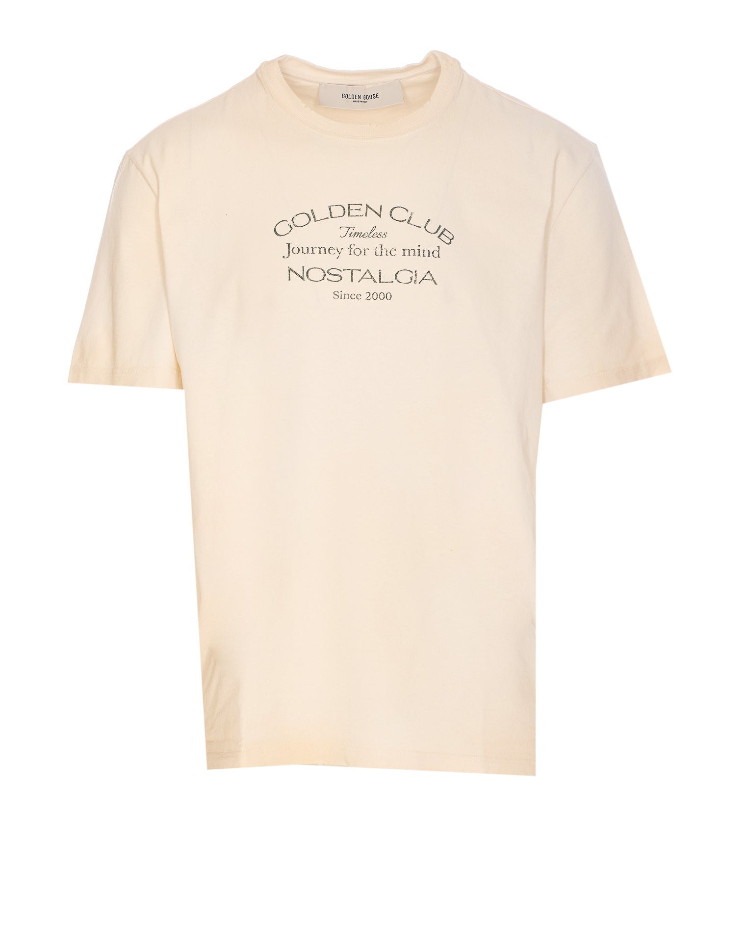 Golden Goose T-Shirts And Polos Beige Cotton