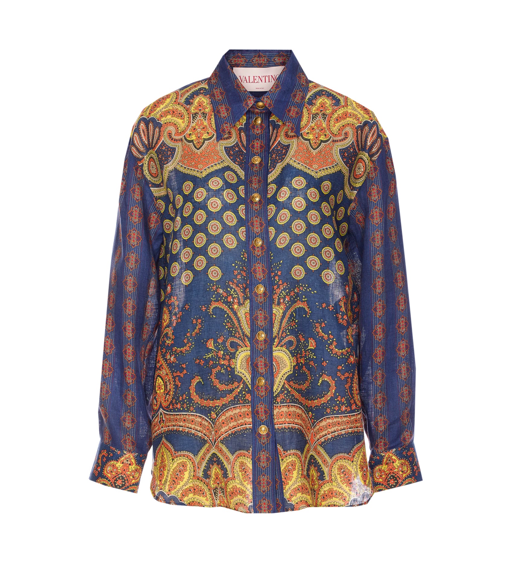Valentino Garavani Shirts Multicolour Flax