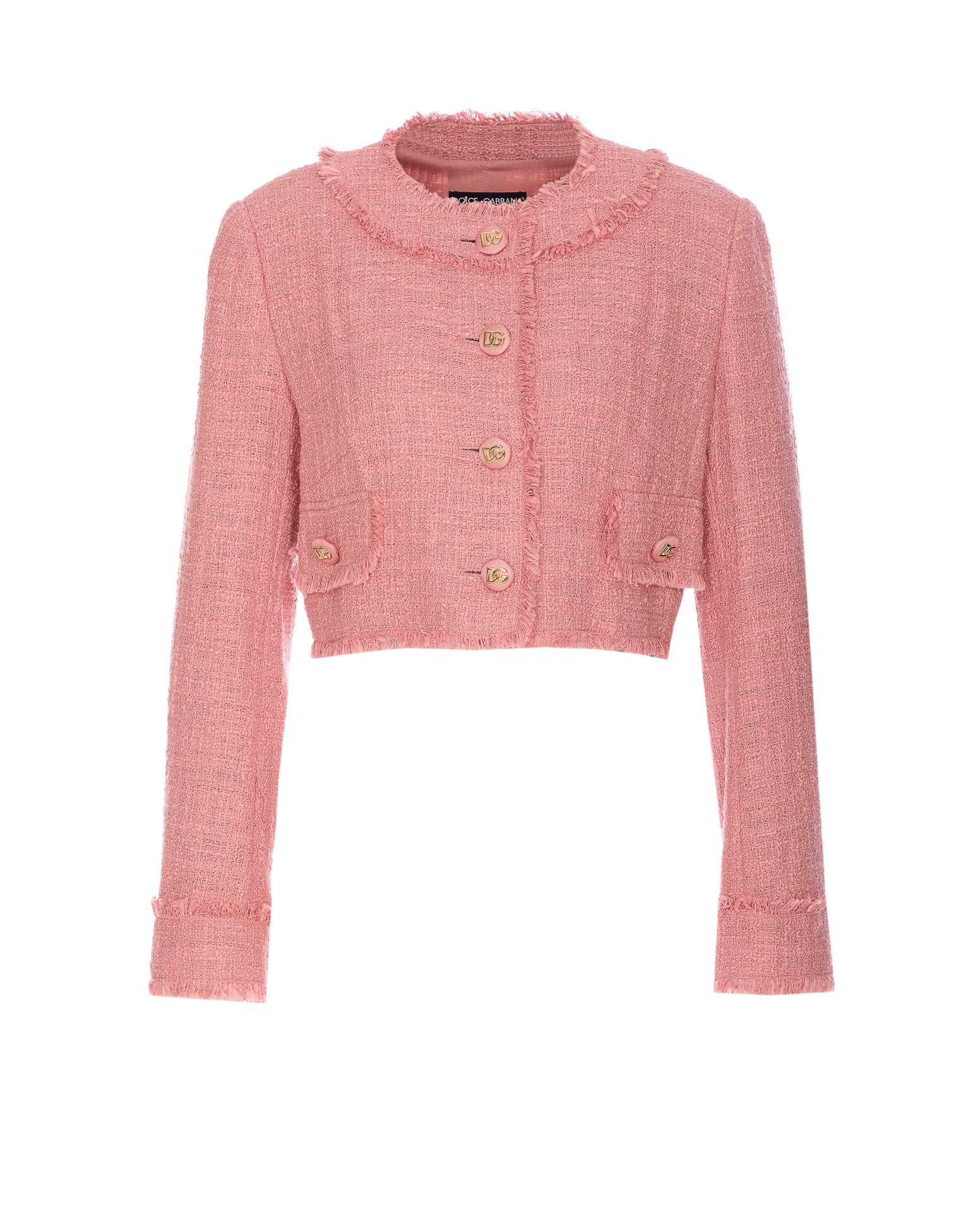 Dolce & Gabbana Jackets Pink Cotton