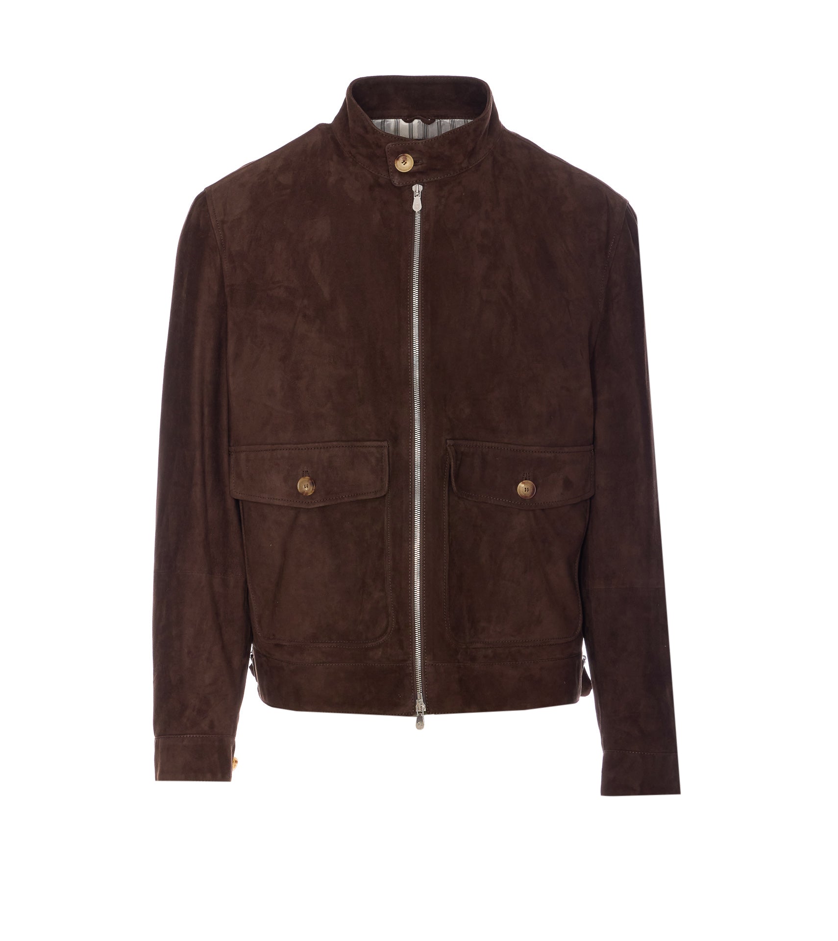 Brunello Cucinelli Jackets Brown Leather