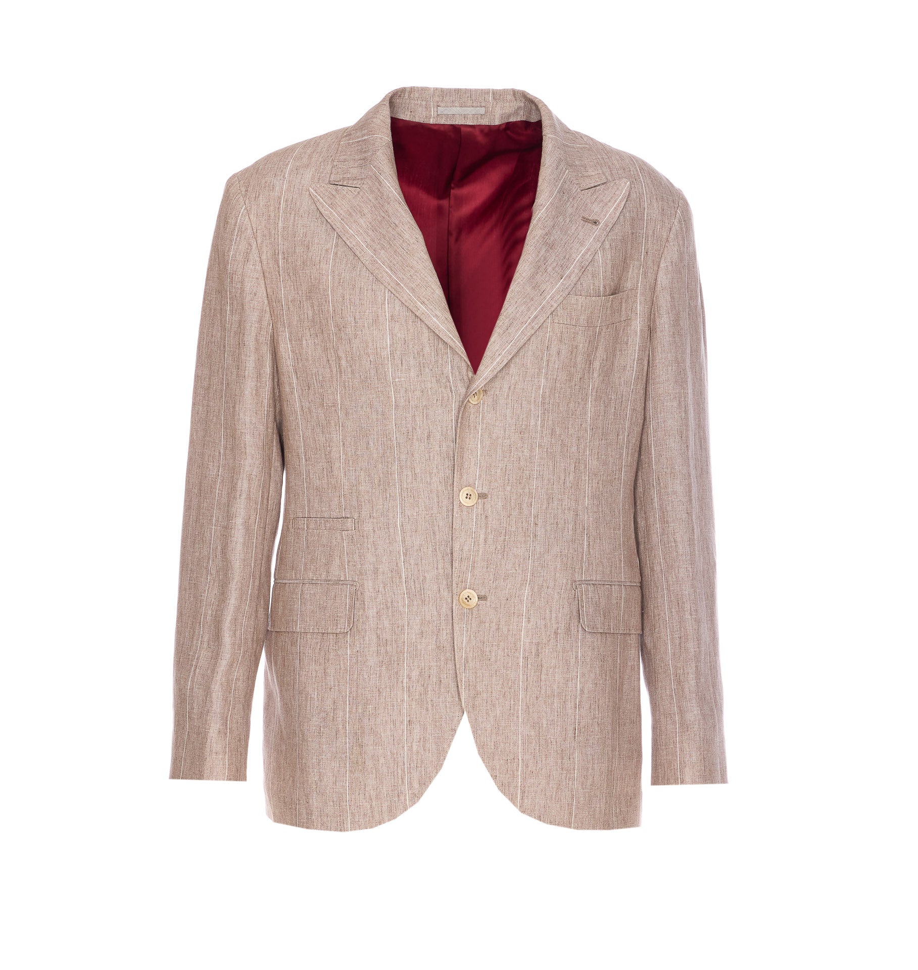 Brunello Cucinelli Jackets Beige Linen