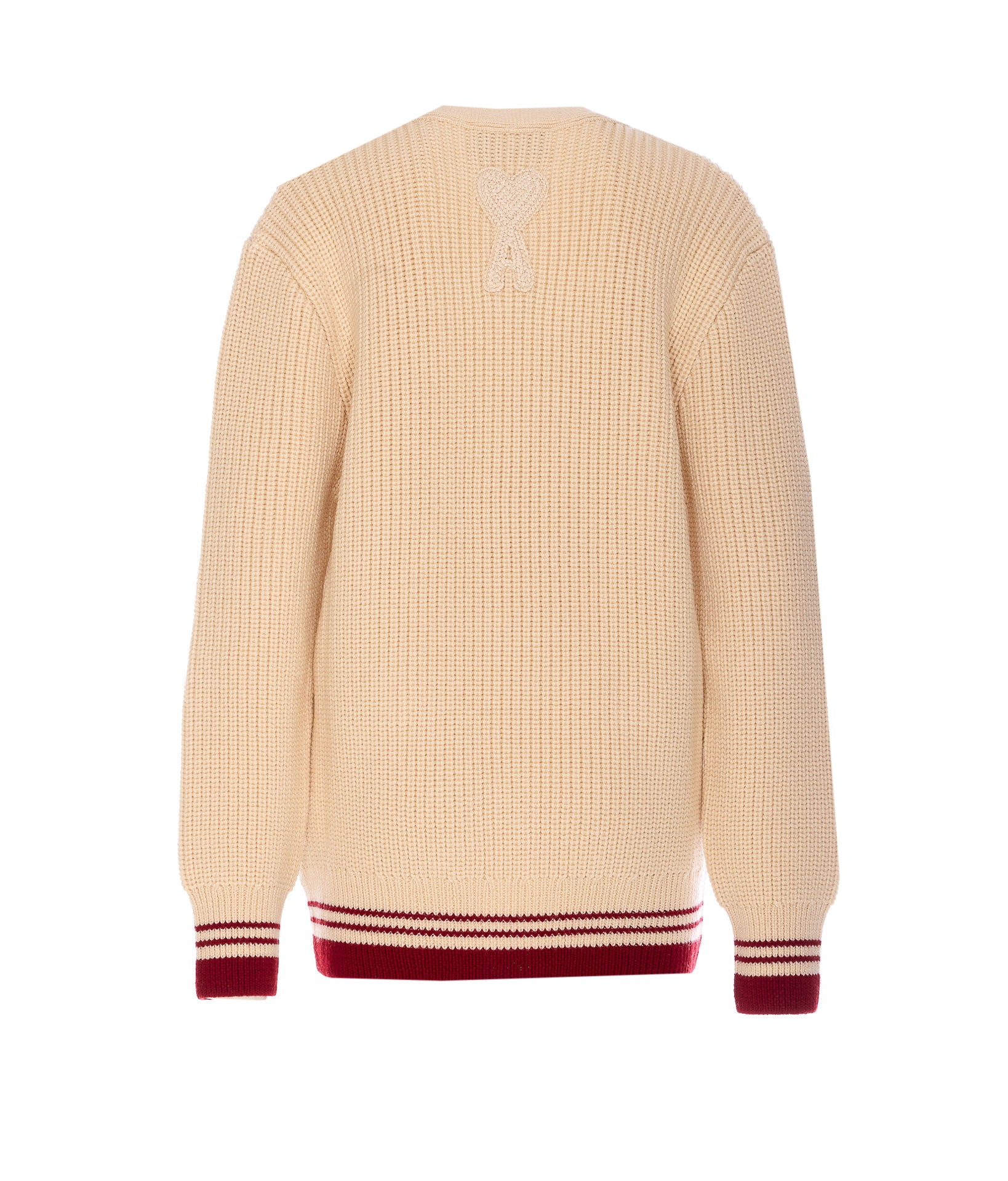 Ami Alexandre Matiussi Sweaters White Virgin Wool