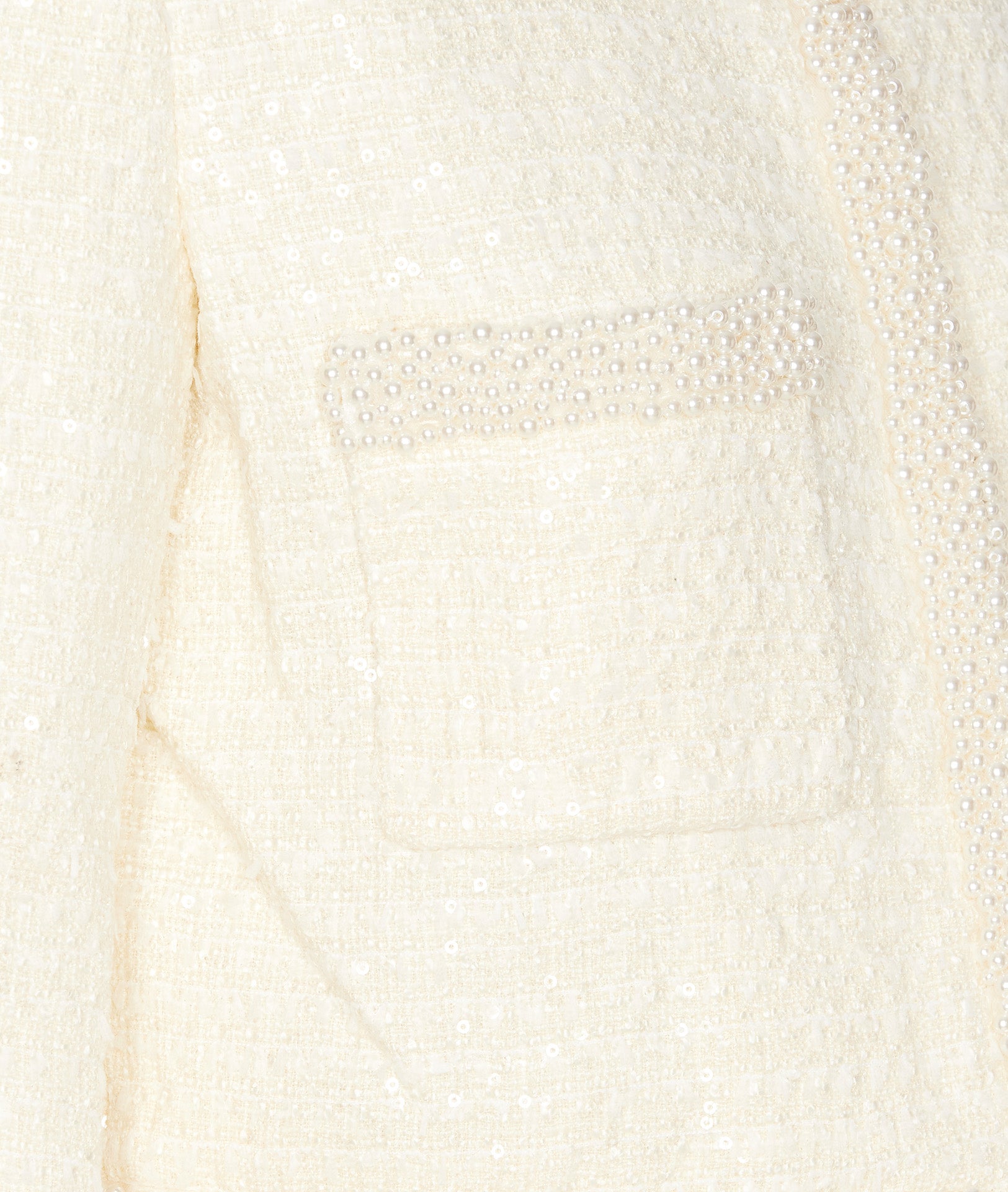Self Portrait Jackets White Acrylic Polyester Polyamide