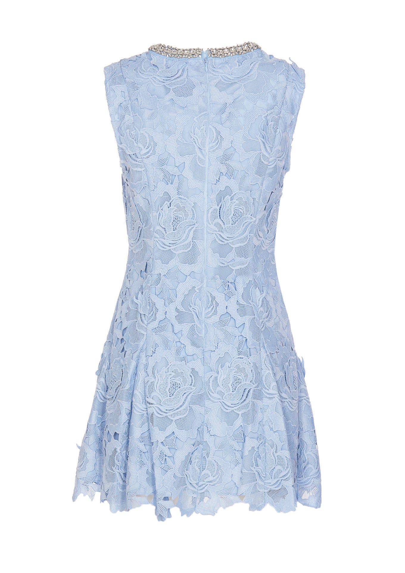 Self Portrait Dresses Blue Polyester