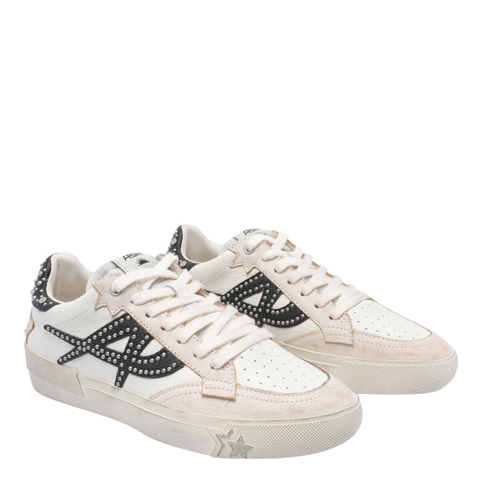 Ash Sneakers Beige Calf Leather/rubber Sole