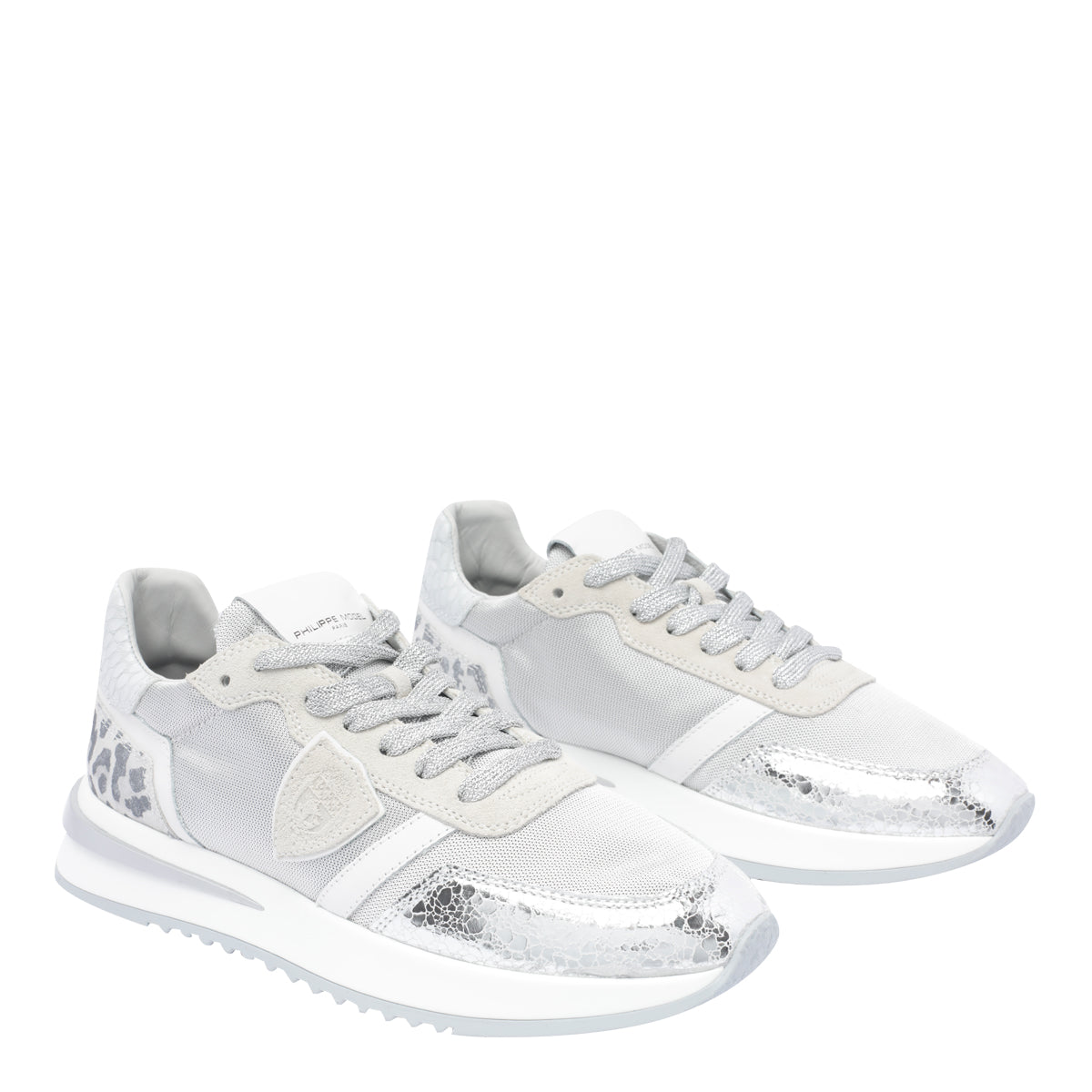 Philippe Model Sneakers Silver
