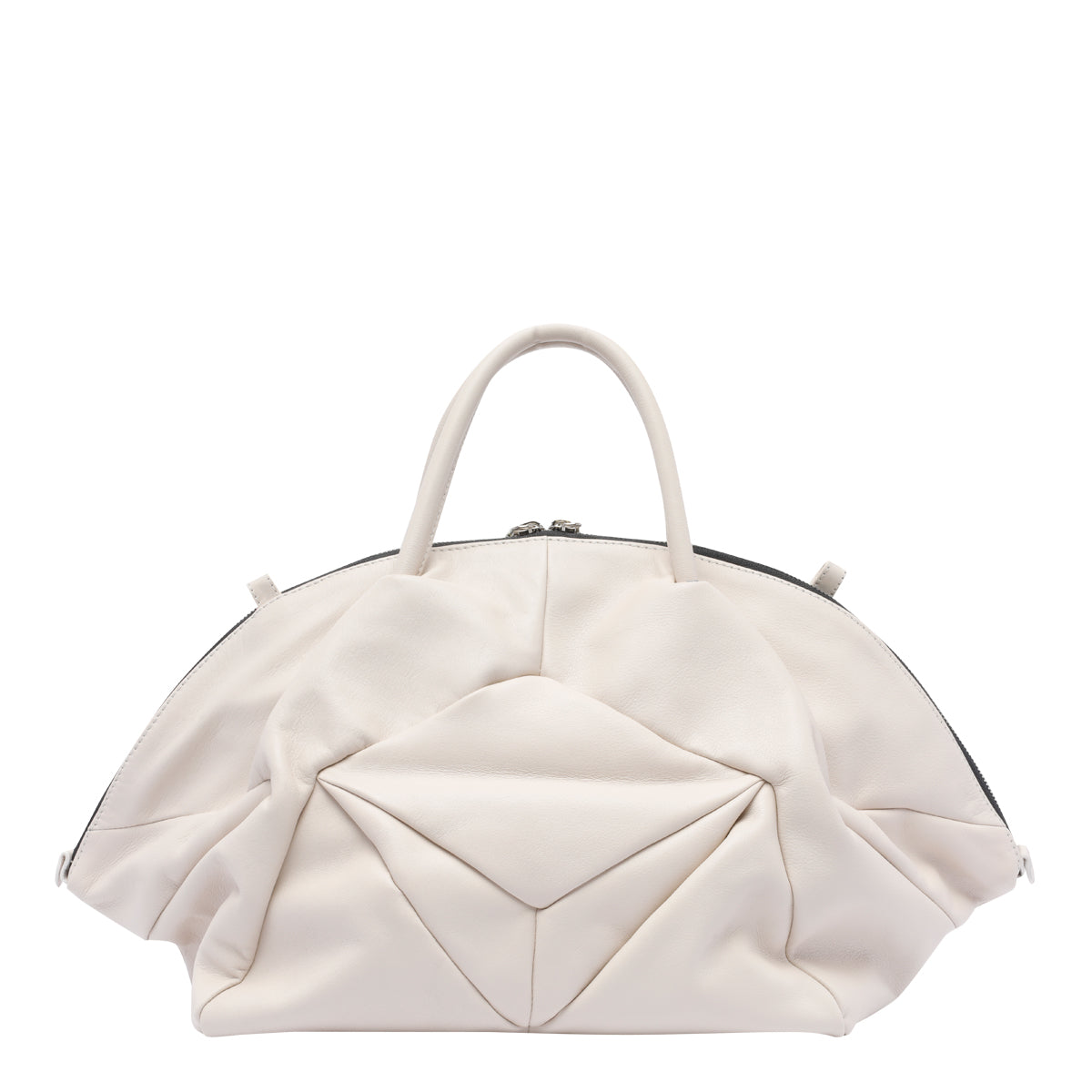 Vic Matie Bags White Calf Leather