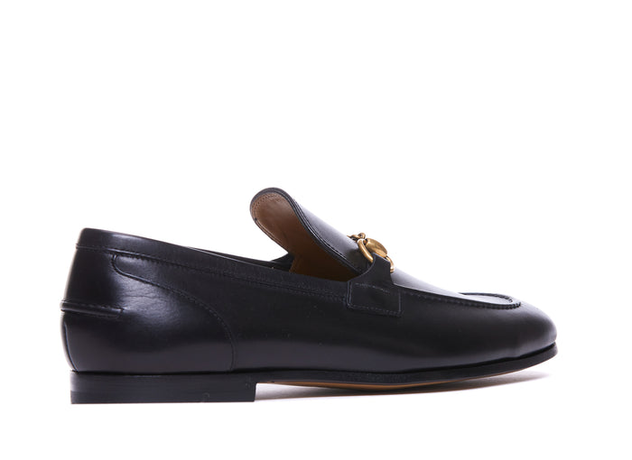 Gucci Flat Shoes Black Leather Upper / Sole