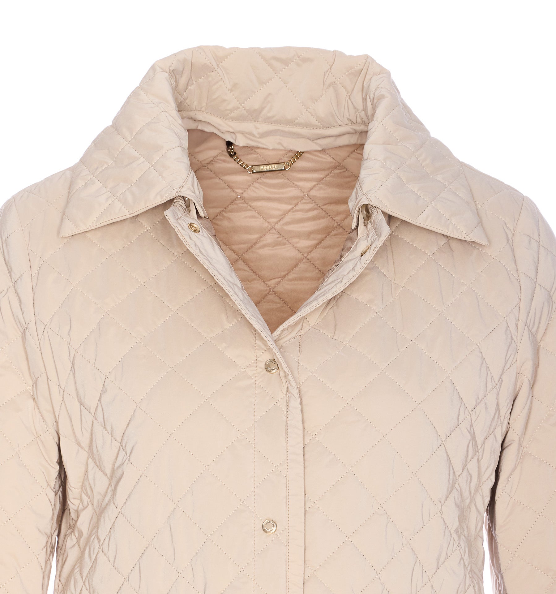 Moorer Jackets Beige Polyamide