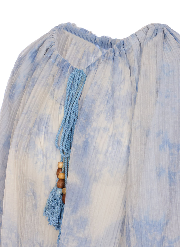 Eleh Shirts Blue Tencel