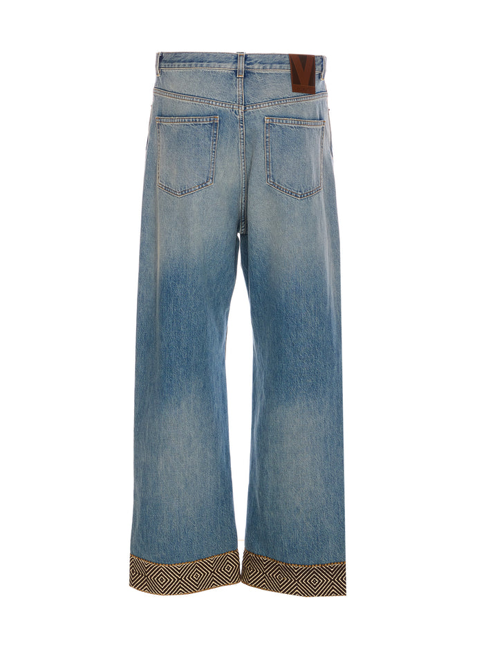 Valentino Garavani Jeans Blue Cotton