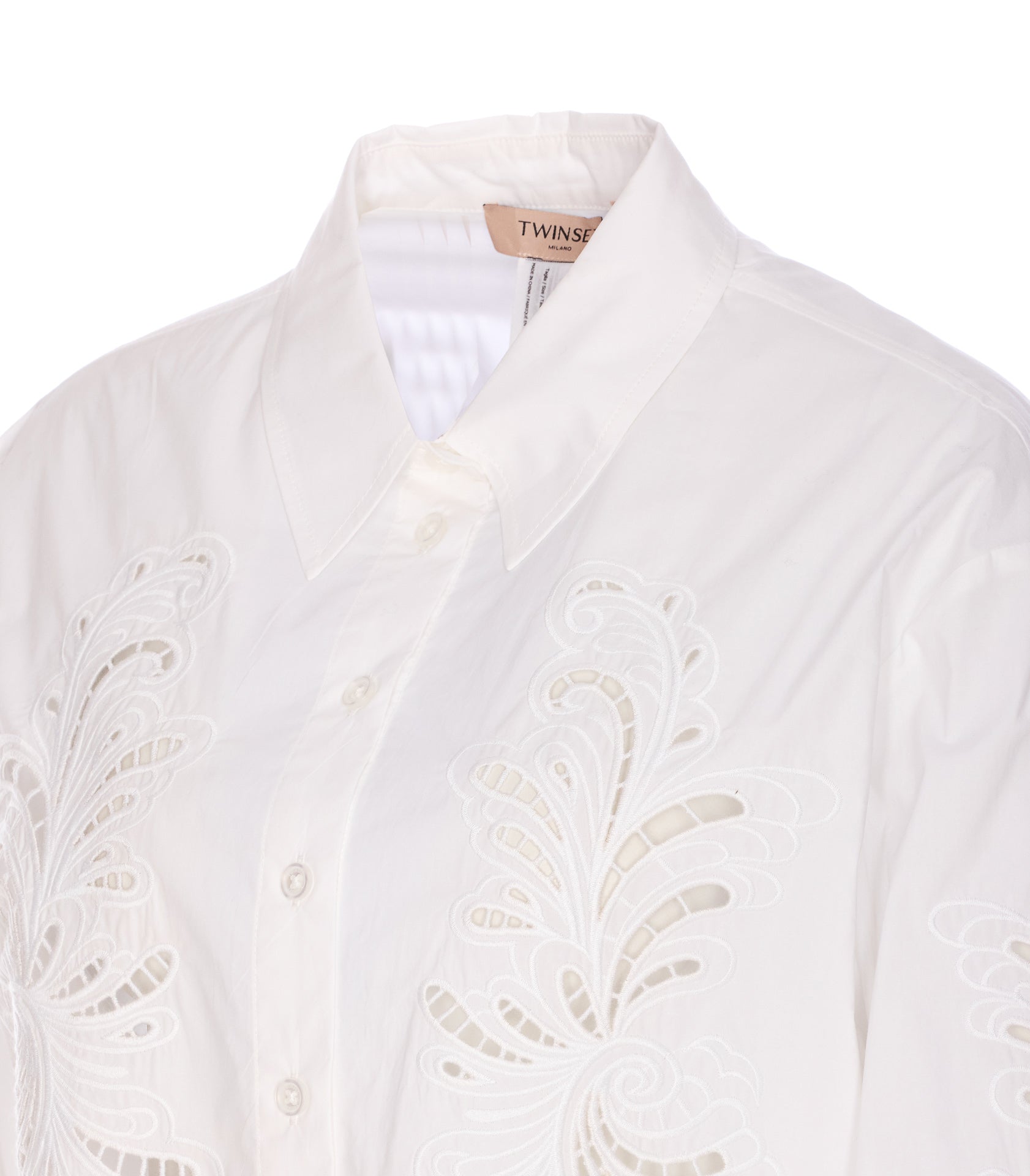 Twin-Set Shirts White Cotton