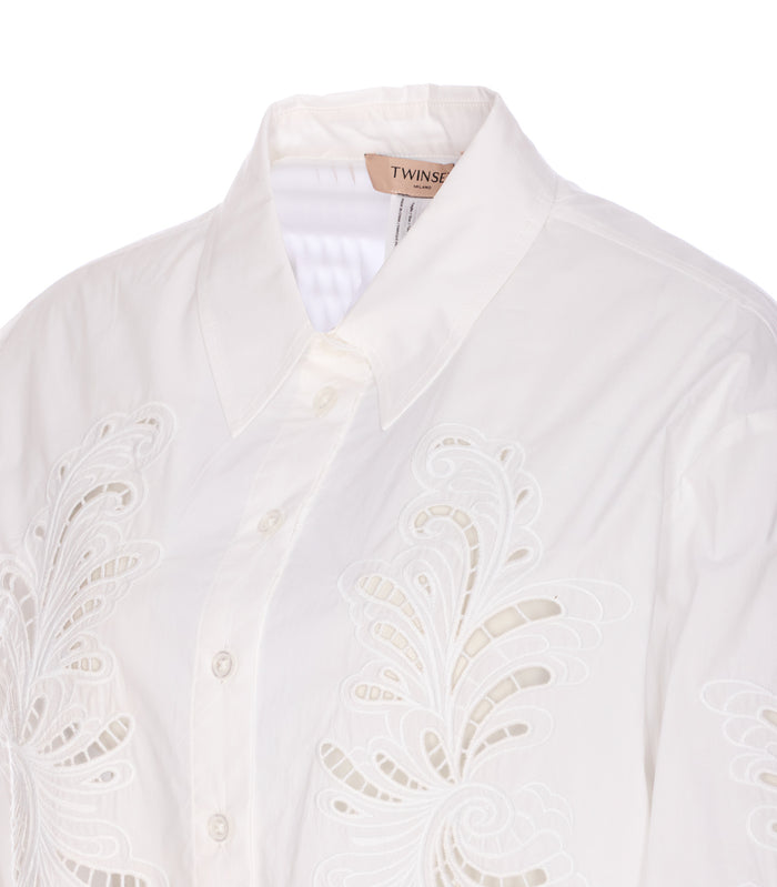 Twin-Set Shirts White Cotton