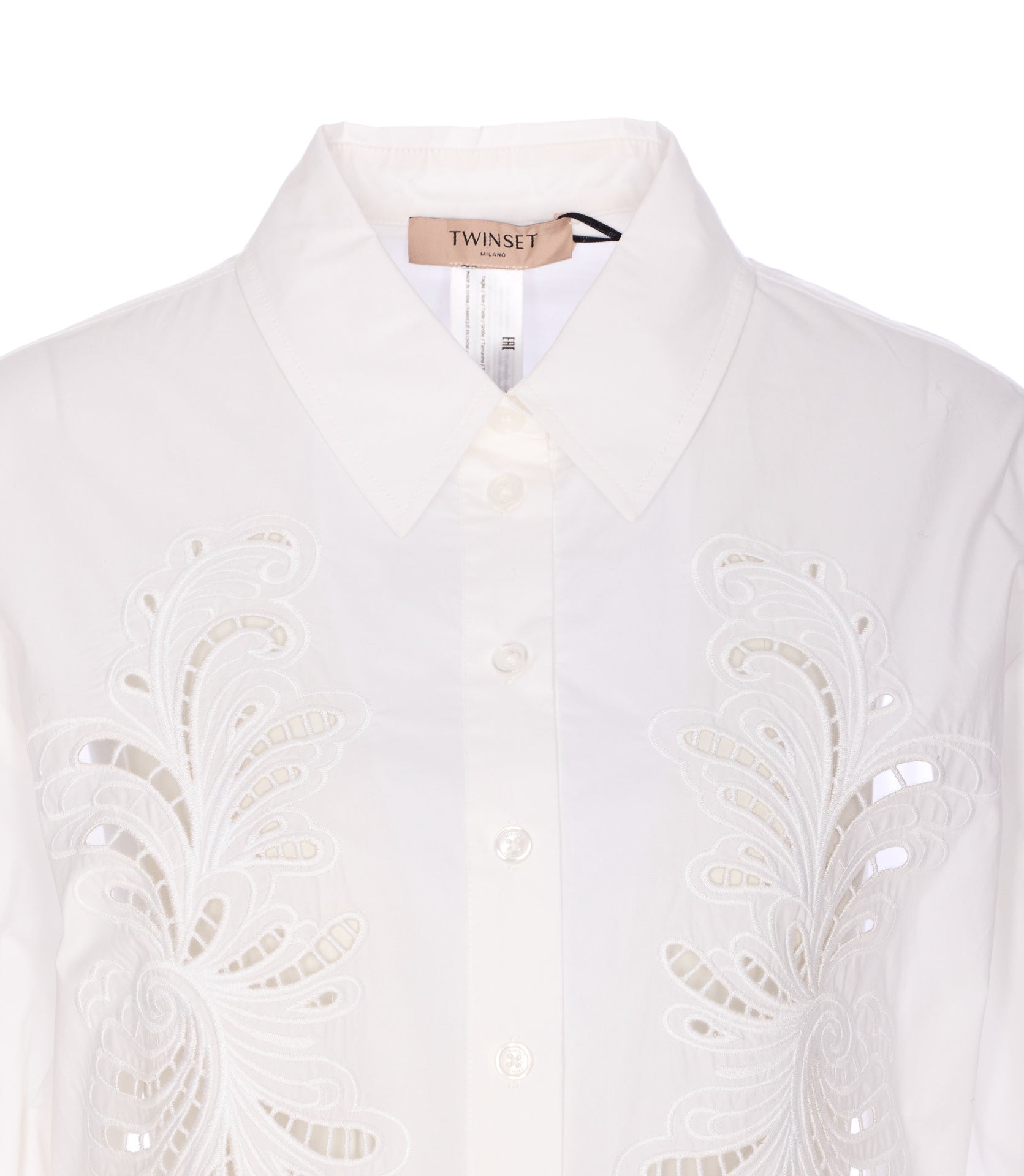 Twin-Set Shirts White Cotton