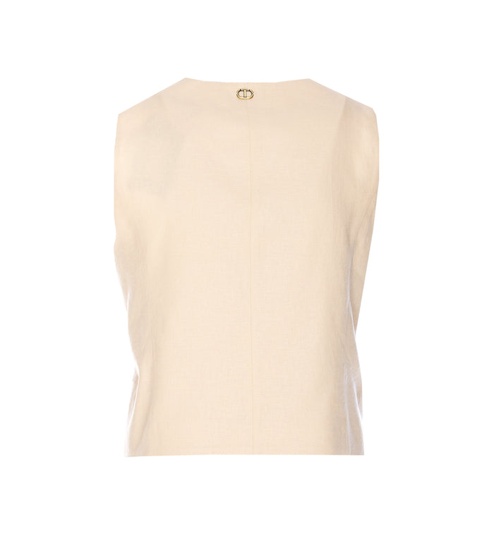 Twin-Set Jackets White Flax