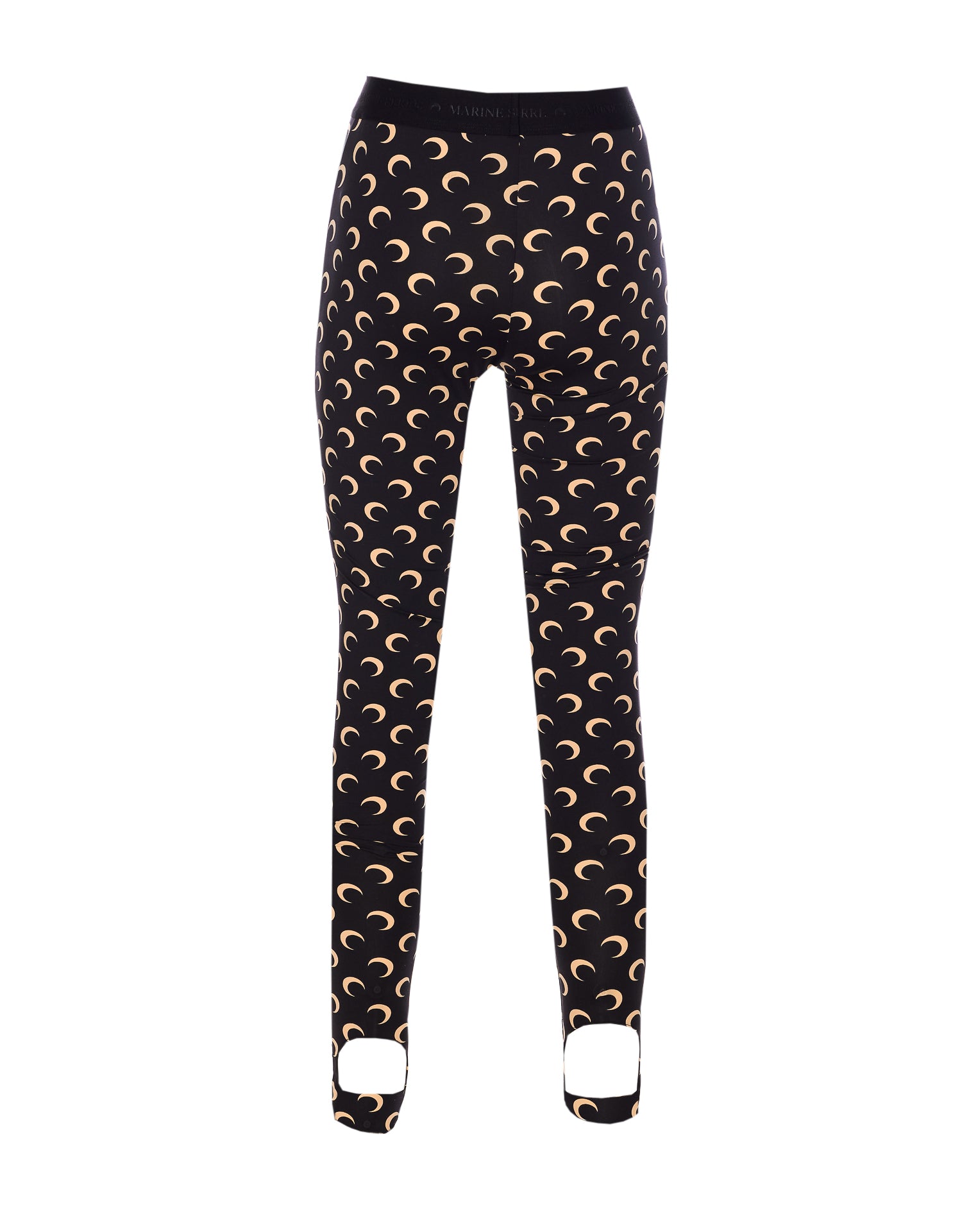 Marine Serre Trousers Brown Polyamide