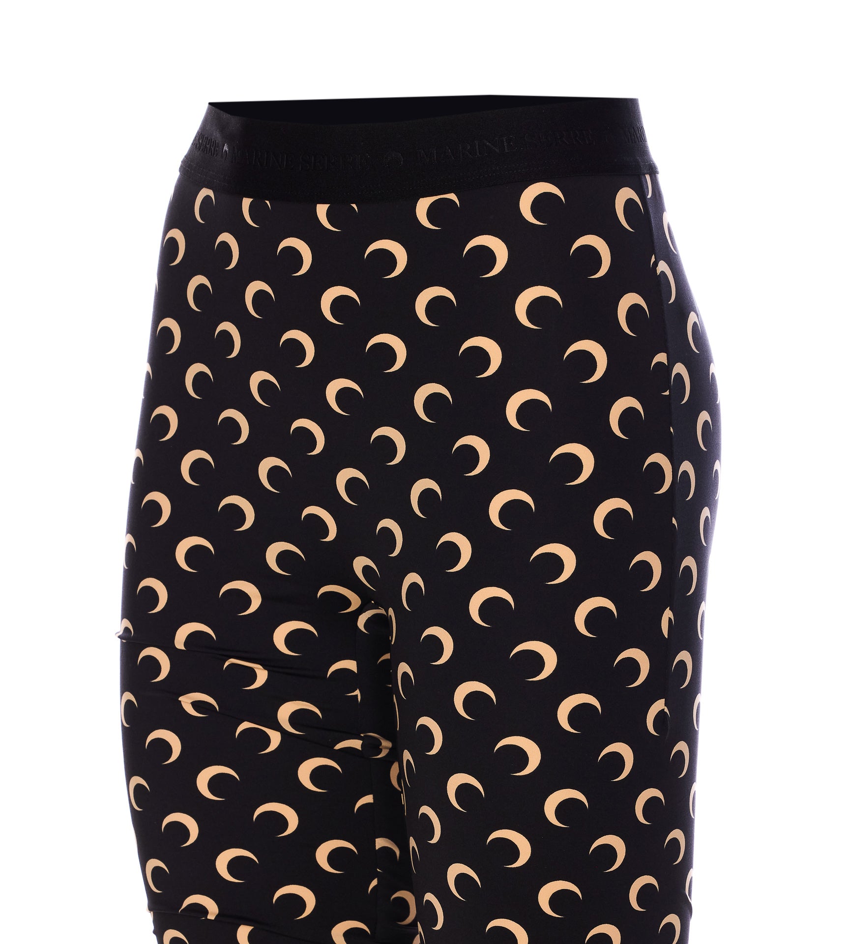 Marine Serre Trousers Brown Polyamide
