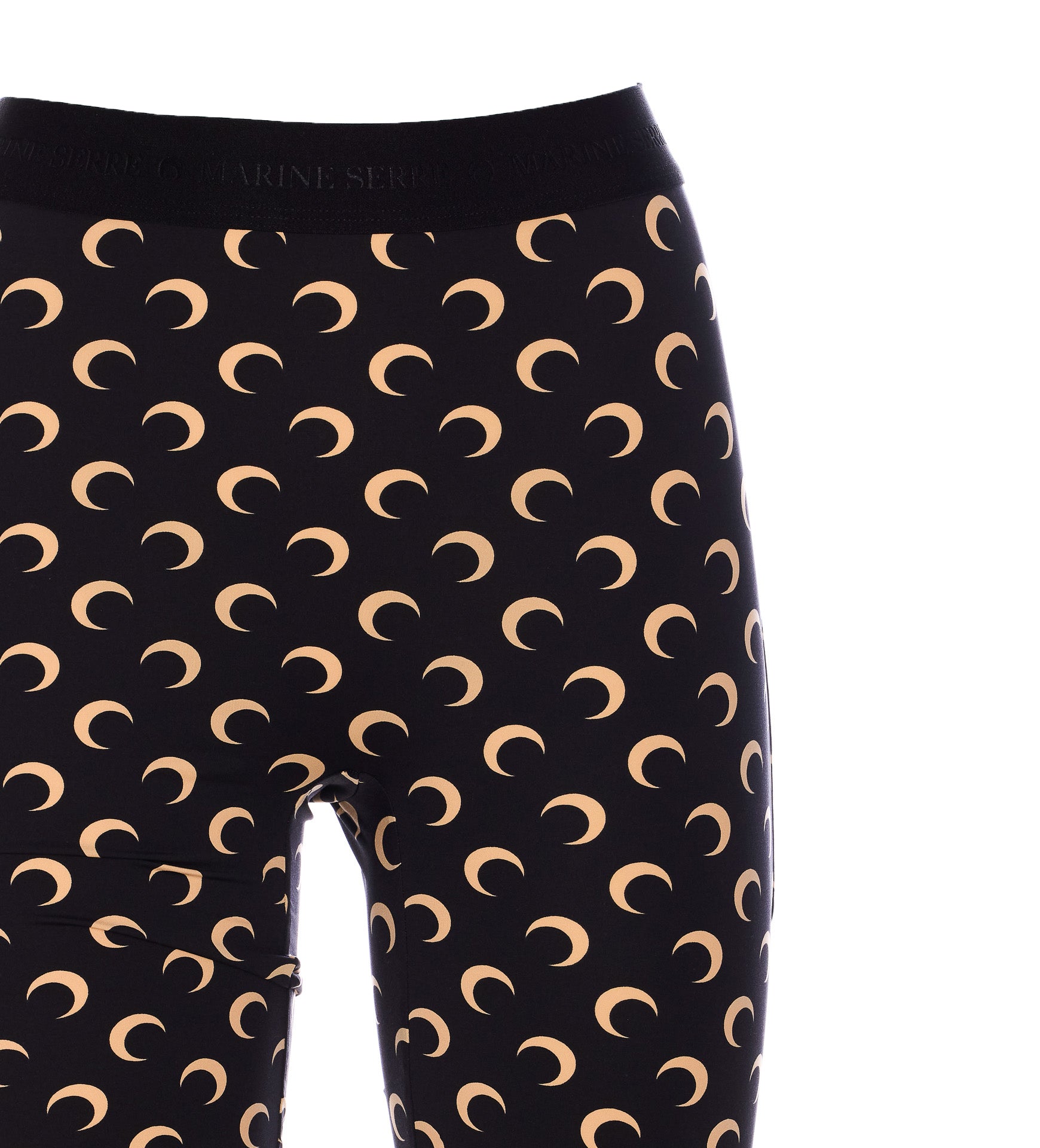 Marine Serre Trousers Brown Polyamide