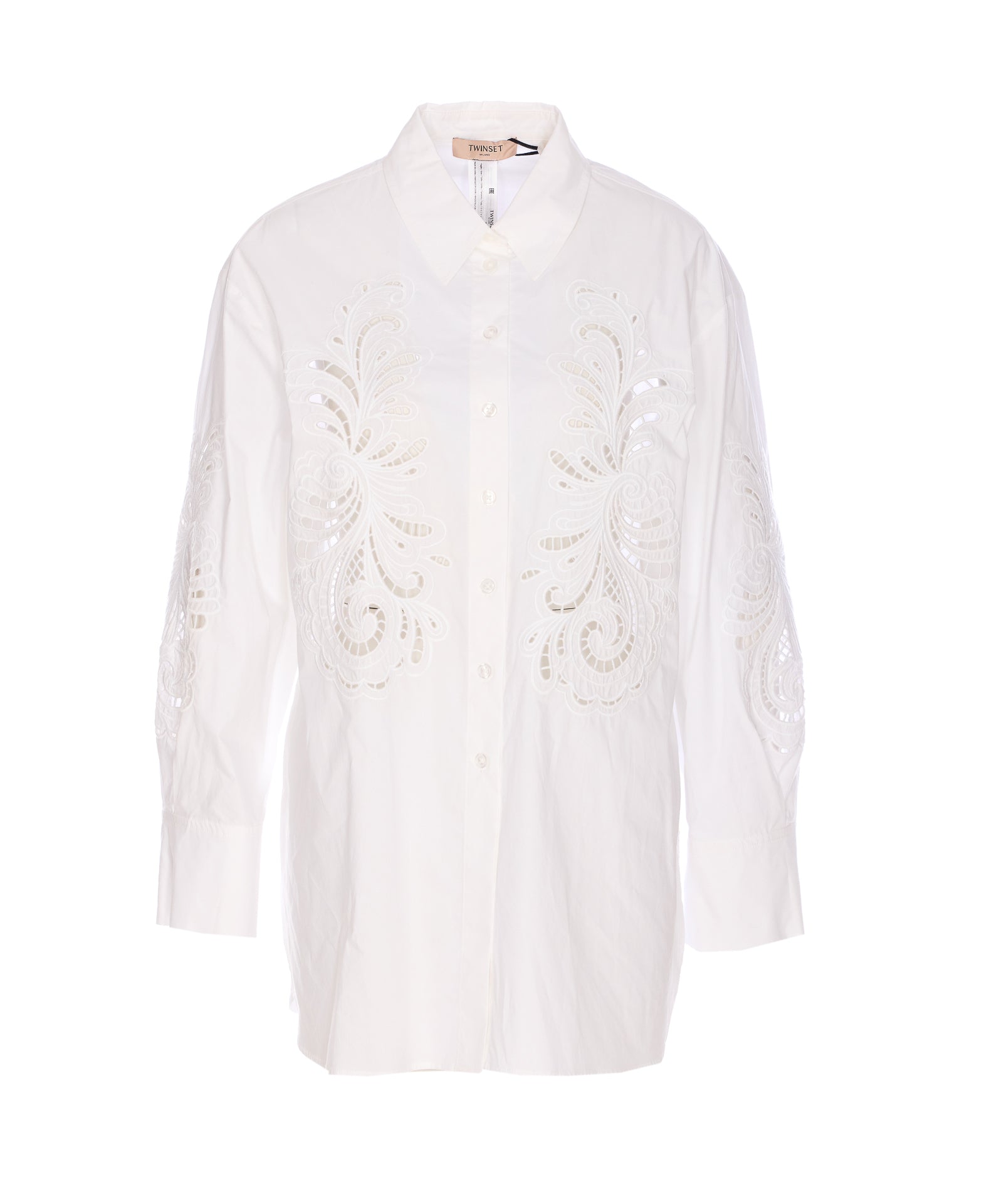 Twin-Set Shirts White Cotton